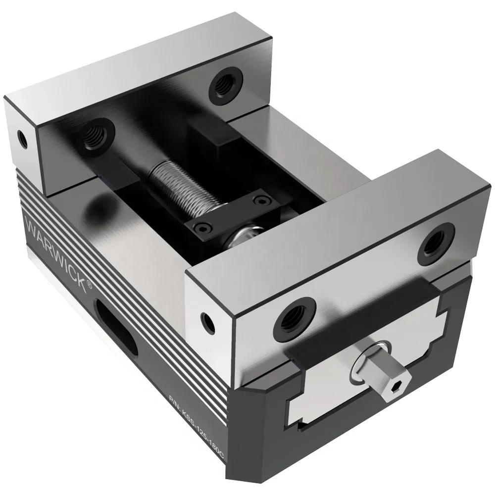 

2025 WARWICK KSF125-180C Long Stroke Multiple Quick Release CNC Clamping System Makro Grip Vertex Cnc Vise Multi Clamping Vise