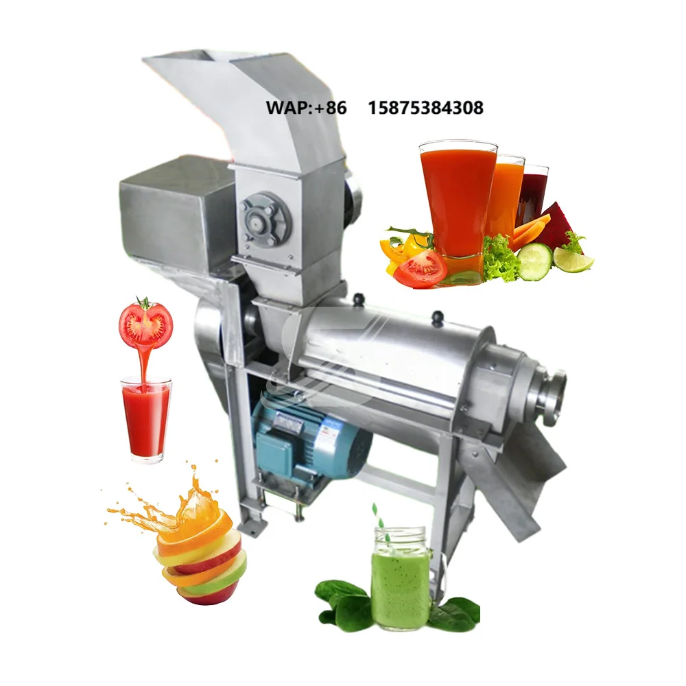 Commercial Cabbage Green Vegetable Leaf Spiral Spiral Juicer Spinach Juicer Sugarcane Juicer Making Machine