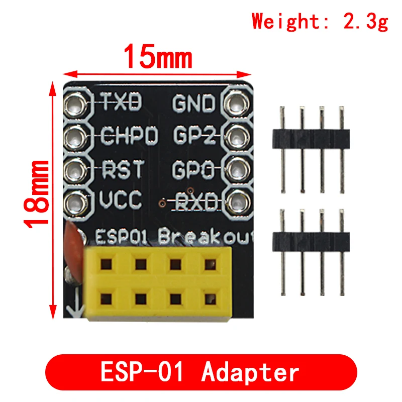 ESP-01 ESP-01S ESP8266 نموذج WIFI التسلسلي الأصالة مضمون، إنترنت الأشياء