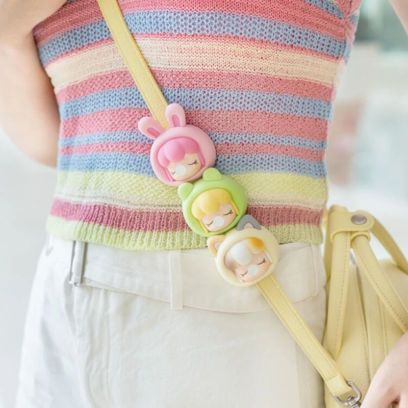 Genuine BabyNanci Fluffy Party Bag Pendant Bracelet Blind Box Mobile Phone Pendant Doll Toys Surprise Box Anime Peripherals