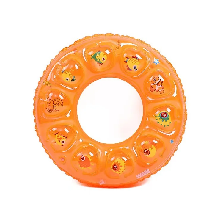 Factory Durable Eco-friendly PVC Newest Style Swimming Float Inflatable PVC Swimming Ring