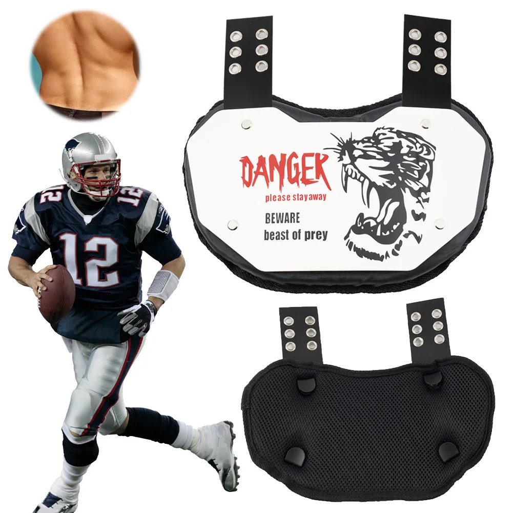 Football Back Plate Football Backplates Lower Backplate Low Back Pads for Football Players Rugby Backplates