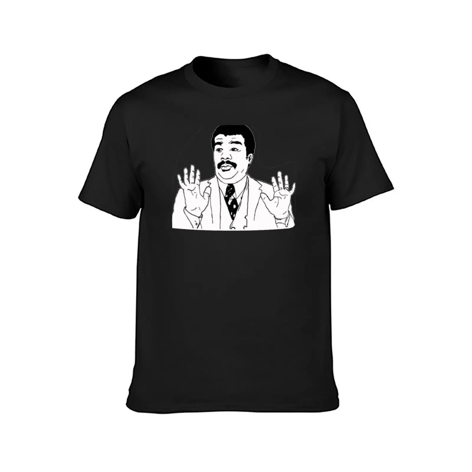 Neil DeGrasse Tyson T-Shirt Short sleeve tee graphics men clothing