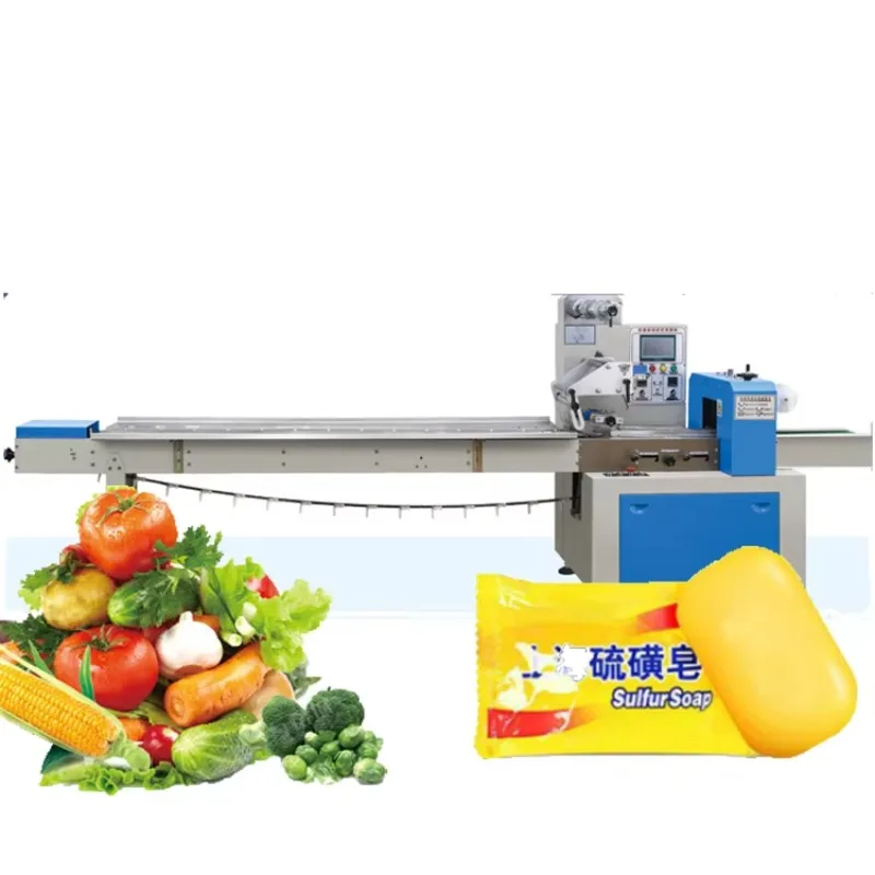2025Pillow Snacks And Pizza Corn Tortilla Automatic Horizontal Pillow Packaging Machine
