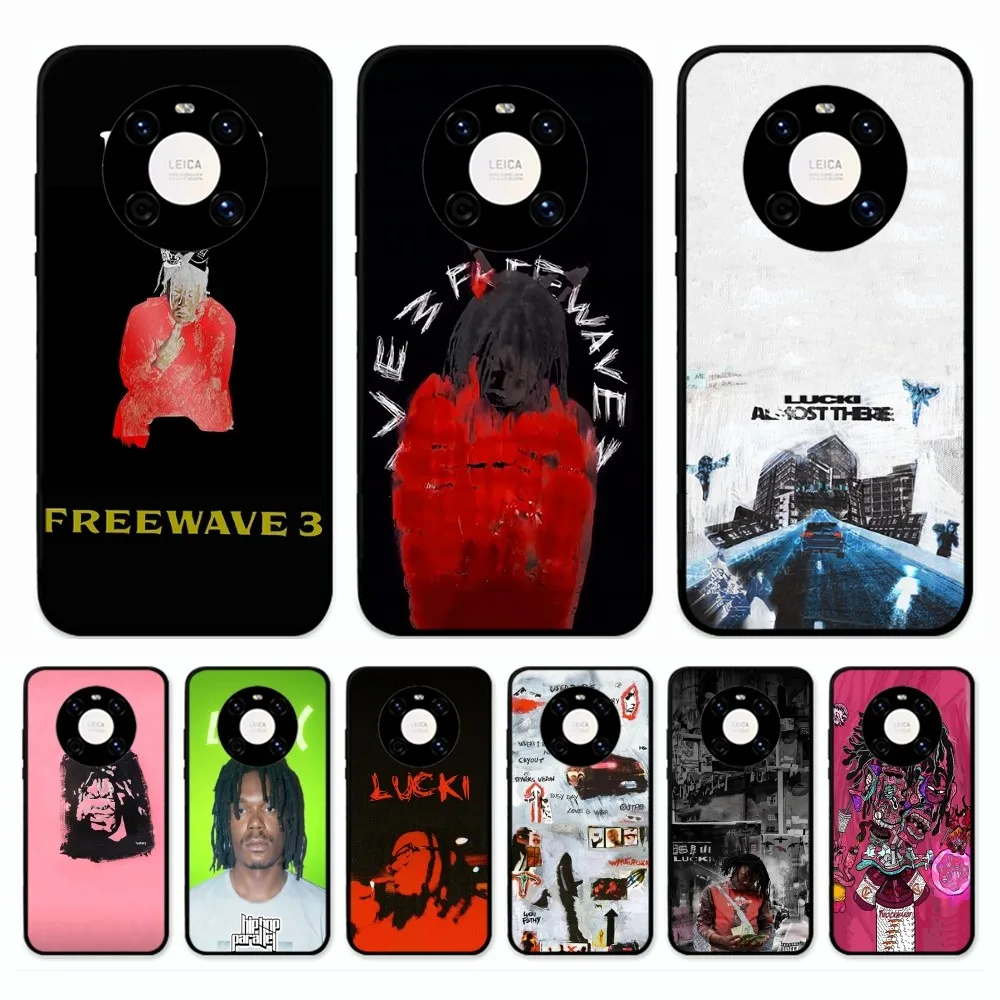 L-Lucki Rapper WAKE UP LUCKI Phone Case For Huawei Mate 10 20 30 40 50 lite pro Nova 3 3i 5 6 SE 7 pro 7SE