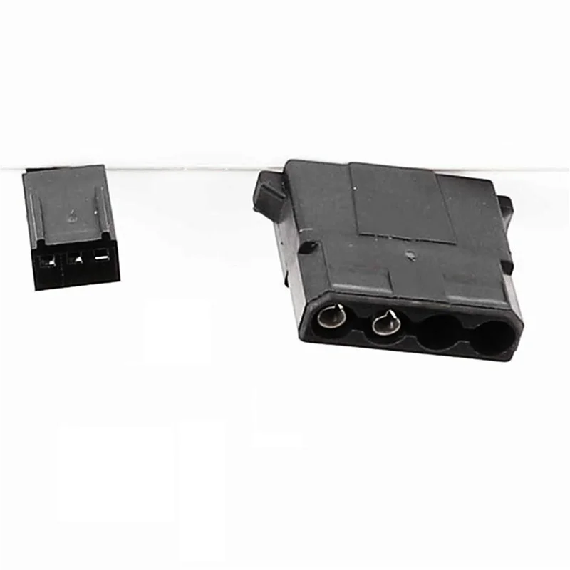 L53A-4個 IDE - 3ピンファン電源ケーブル Molex Dプラグ電源 - 3ピンコネクタ コンピューターPC冷却コンバータケーブル