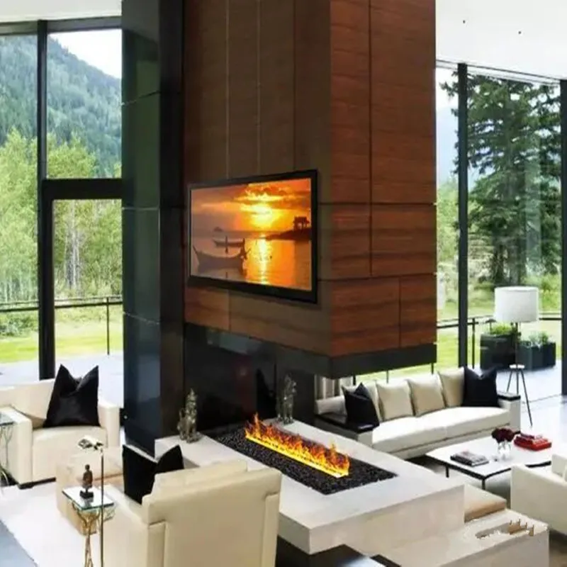 

3d Electric Fireplace Water Vapor Large Steam Fire place