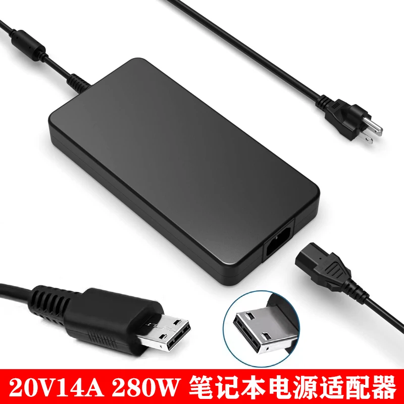 

Для 280 Вт Shenzhou TX8R5 TX8R7 TX8R9 зарядное устройство для ноутбука 20V14A адаптер питания