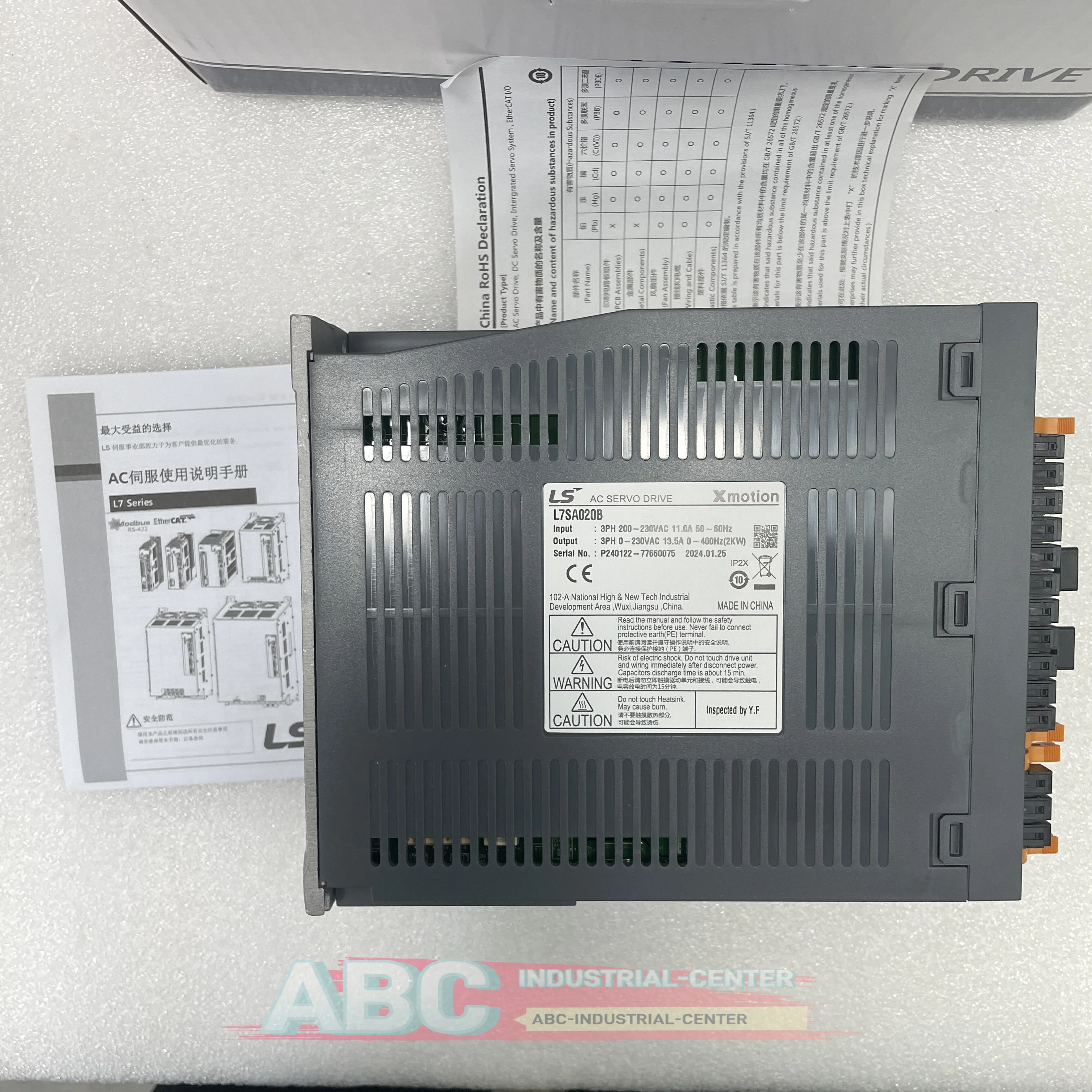 

Brand L7SA050A L7SA050B Servo driver new