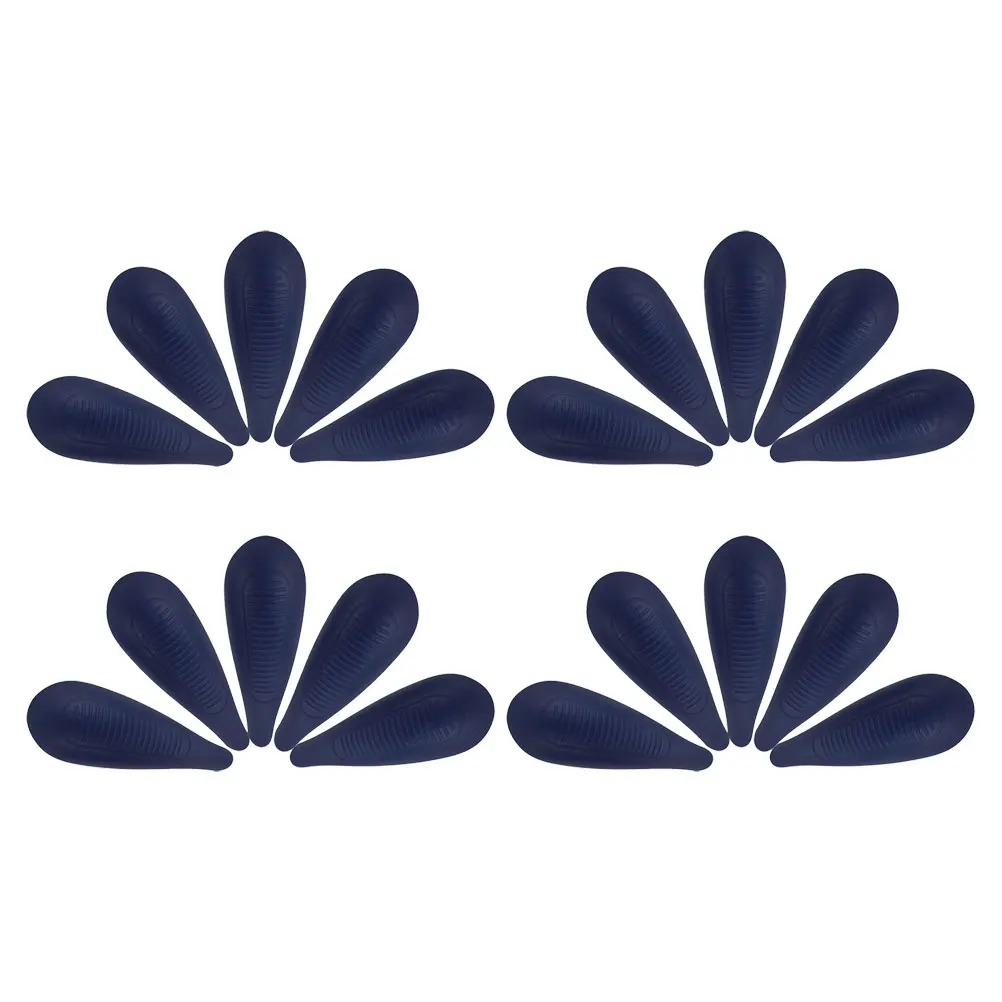 

10 Pairs Hanger Shoulder Protectors Clothes Non Slip Garment Shaper Blue Clothing Support Optional over Shoulder Accessories