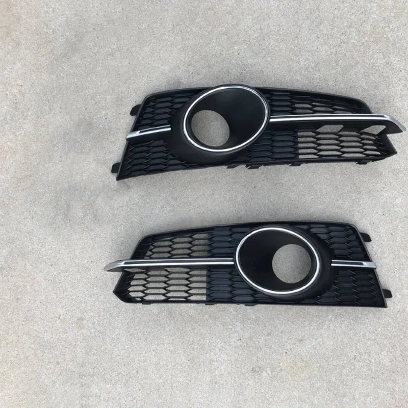 

Auto Front Bumper Fog Light Grill Mesh Cover Racing Grills With ACC For Audi A6 S6 2016 2017 2018