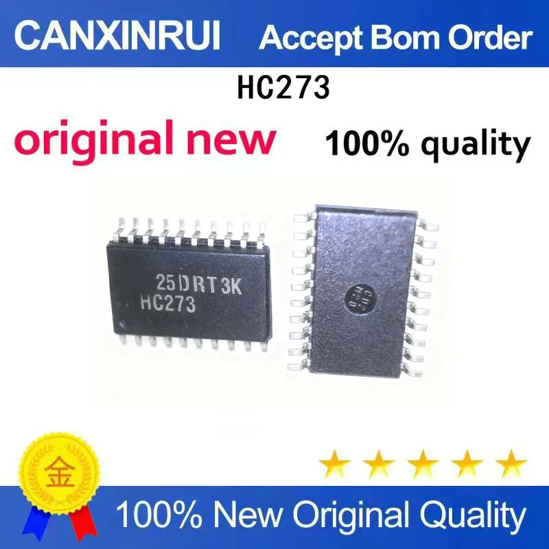 (5-100 Pieces) New SN74HC273DWR HC273 7.2MM Wide Body SOP-20 Spot Chip IC