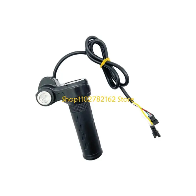 

547B Twist Grip Accelerator with Keys Universal for E Bikes Waterproof Ergonomic