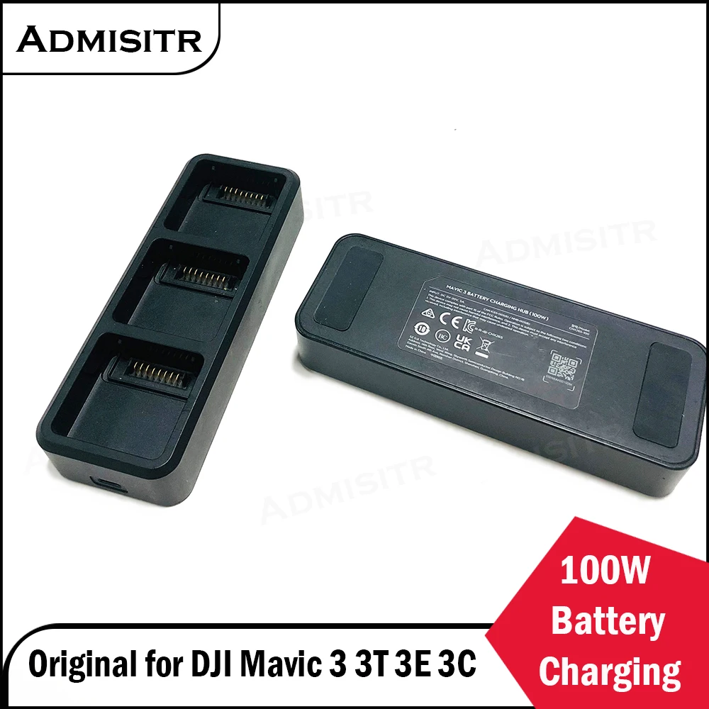 

Оригинальный использованный 95% новый концентратор для зарядки аккумулятора мощностью 100 Вт для DJI Mavic 3 3T 3C 3Pro Charging Manager для DJI Drone Parts Mavic 3 Series