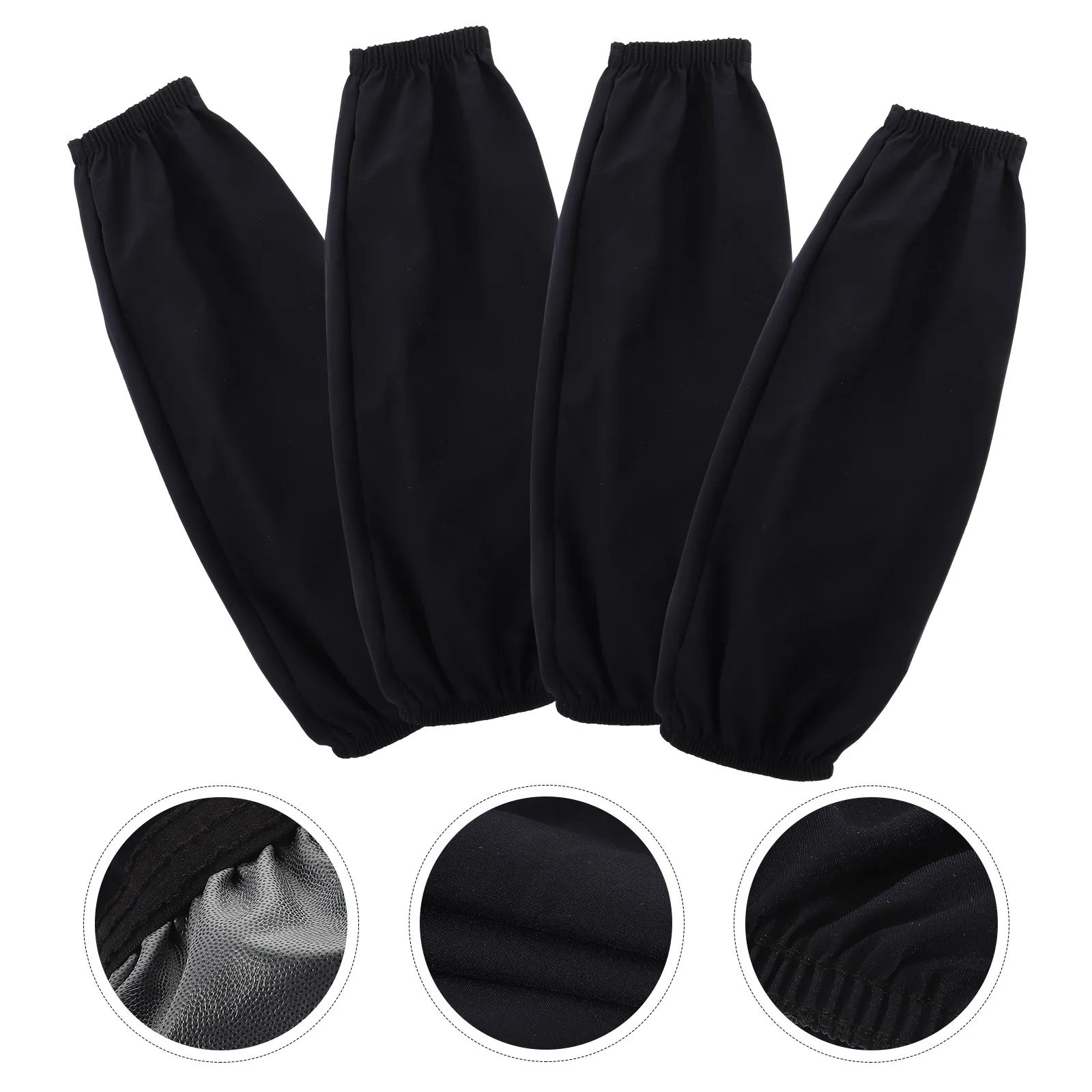 

4Pairs Exquisite Waterproof Oversleeves Oil-Proof Universal Arm Protector for Cooking Cleaning Dish Washing Restaurant Kitchen