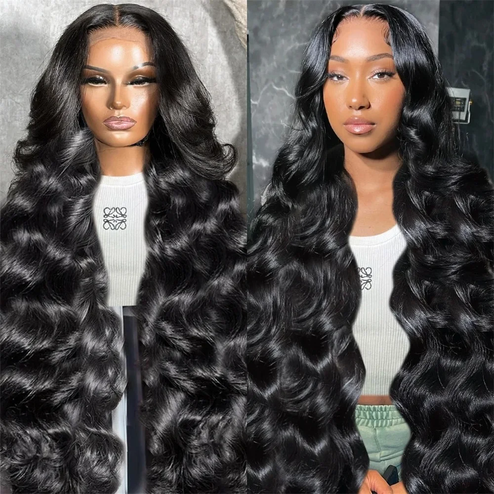 13x4 13X6 Transparent Lace Front Human Hair Wig For Women Body Wave 360 HD Lace Frontal Wig Pre Cut 6X4 5X5 Glueless Closure Wig