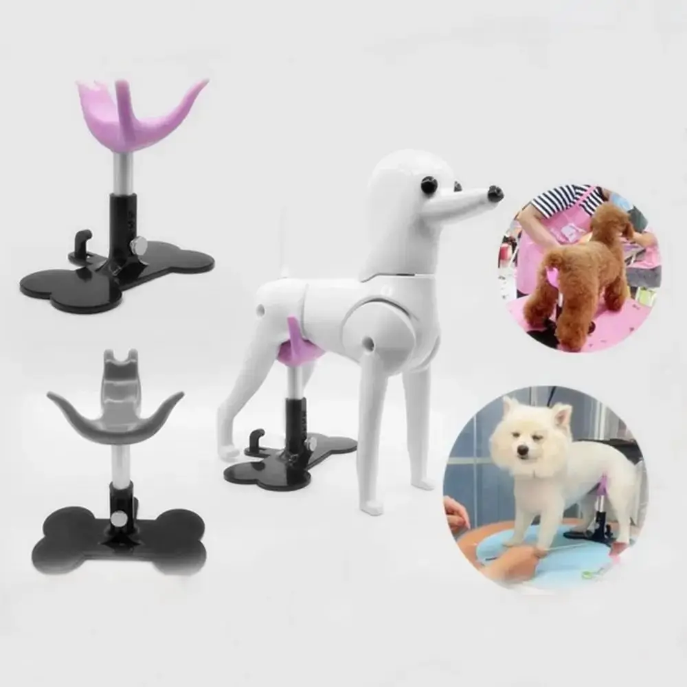 Adjustable Dog Grooming Stand Pet Grooming Articles Soft Dog Auxiliary Standing Bracket Fixed Dog Seat Environmentally Friendly