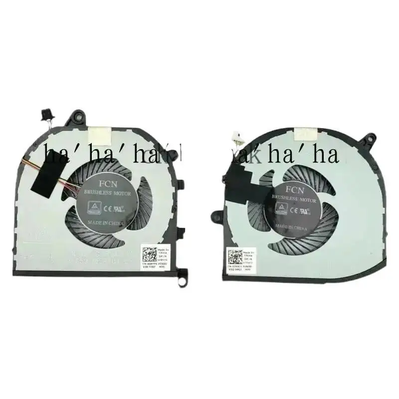 

for Dell XPS 15 9570 7590 Precision 5530 P56F002 Laptop CPU GPU Fan=+