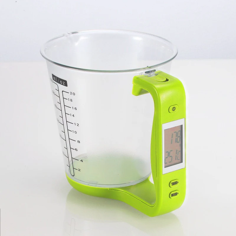 household kitchen electronic measuring cup baking faca voce mesmo tool 01