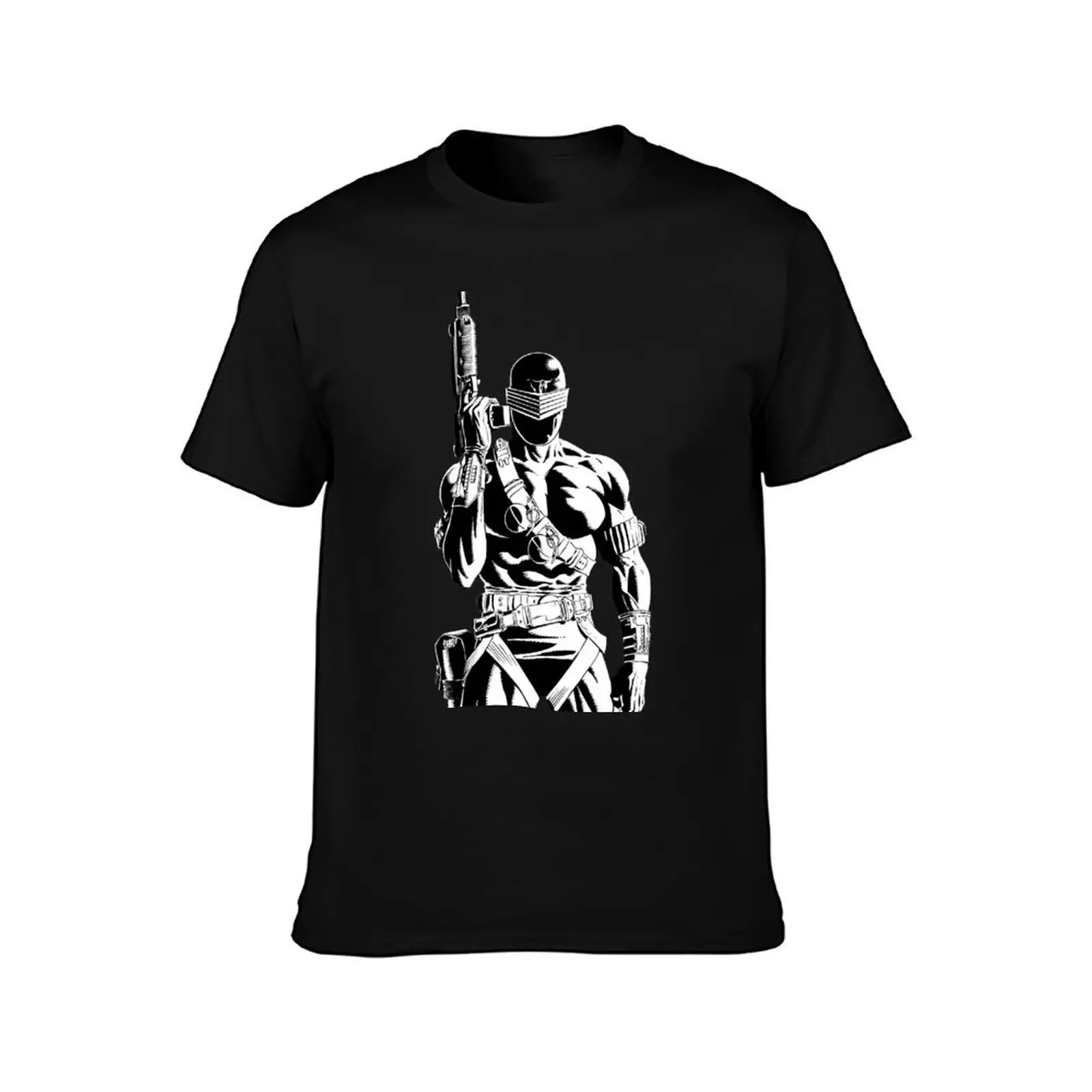 Snake Eyes ninja T-Shirt Summer Casual Cotton Tee Oversized Streetwear Tops Vintage Graphic Print Loose Fit Short Sleeve