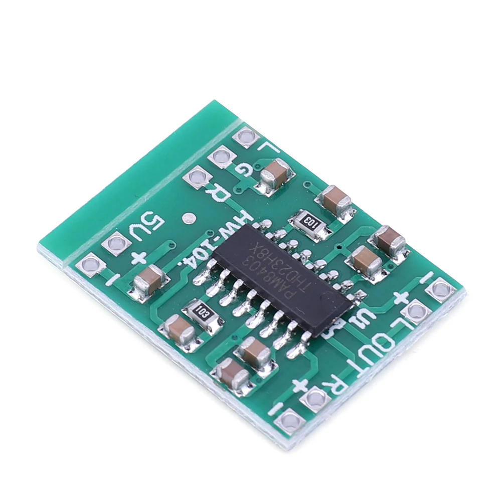1-15PCS PAM8403 Digitale Versterker Board Audio Speaker Sound Module Boards DC2.5-5V 3W Dual Channel Klasse D Mini Versterker Board