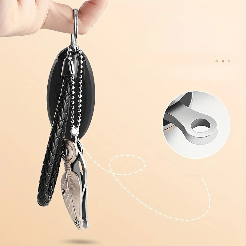 Leaf Folding Knife High Hardness Multi-function Knife Small Mini Sharp Portable Equipment Small Tool Keychain Express