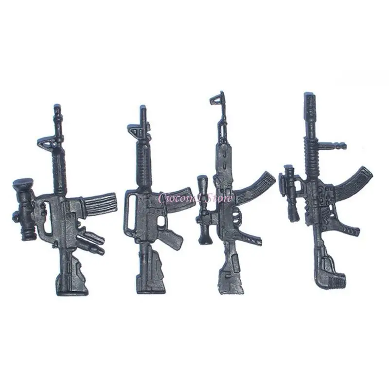 Y1UB 8pcs/set soldado conjunta conjunta del ejército móvil 4 pulgadas acción modelo juguete