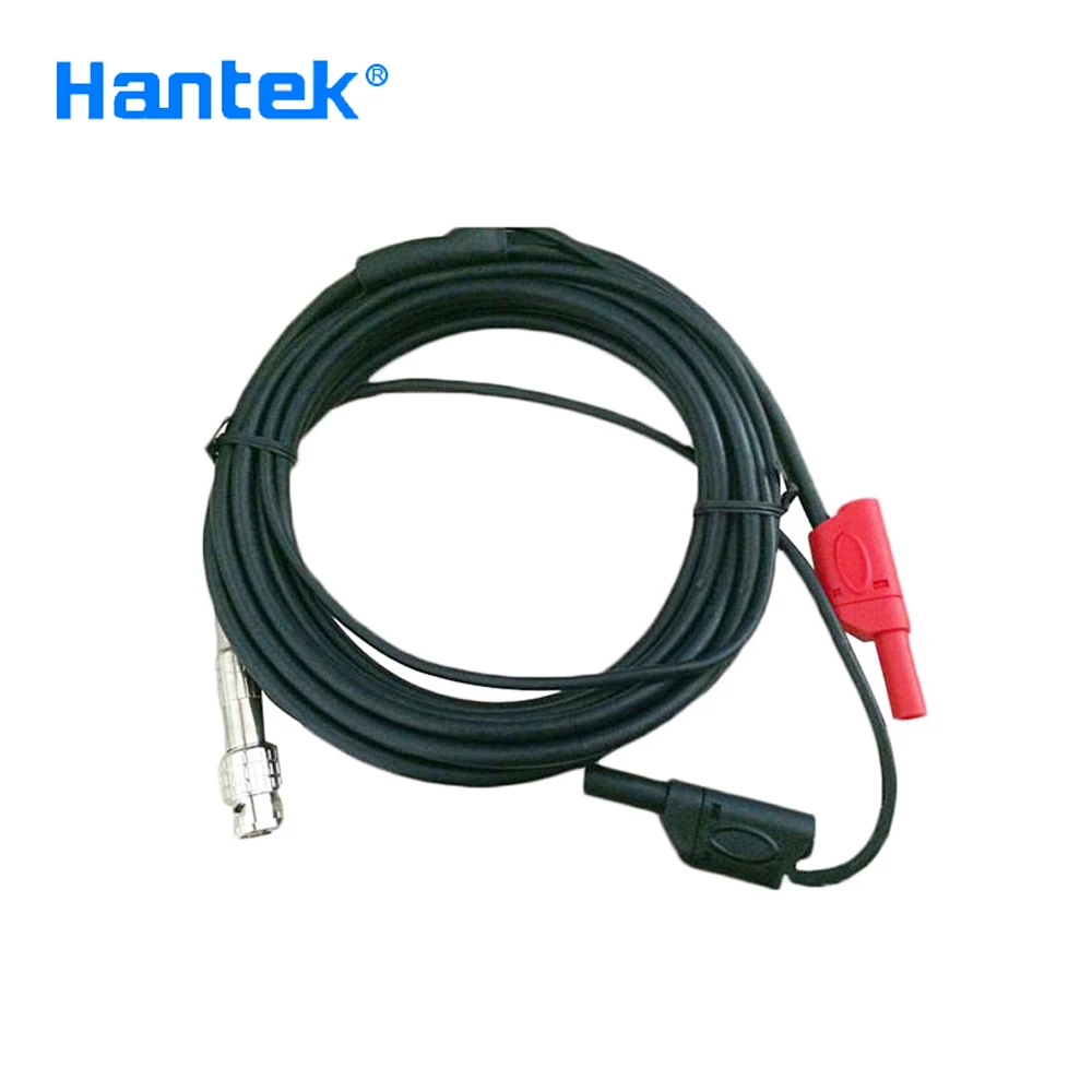 Hantek HT30A Auto Test Cable 4mm Connector 3m Length for Assisting Automobile Measurement Instruments with HT311 BNC Connector