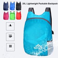 New 20L Packable Backpack Lightweight Ultralight Travel Daypack Bag Foldable Outdoor Folding Handy For Men Women