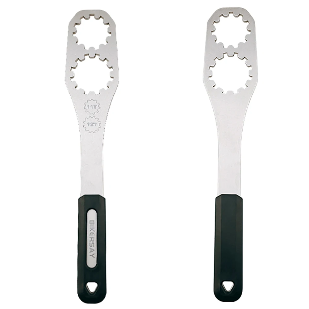 

Bicycle Cassette Flywheel Removal Tool Stainless Steel Flywheel Fixed Wrench 11T/12T Bicycle Wrench Bike Maintenance Accessories