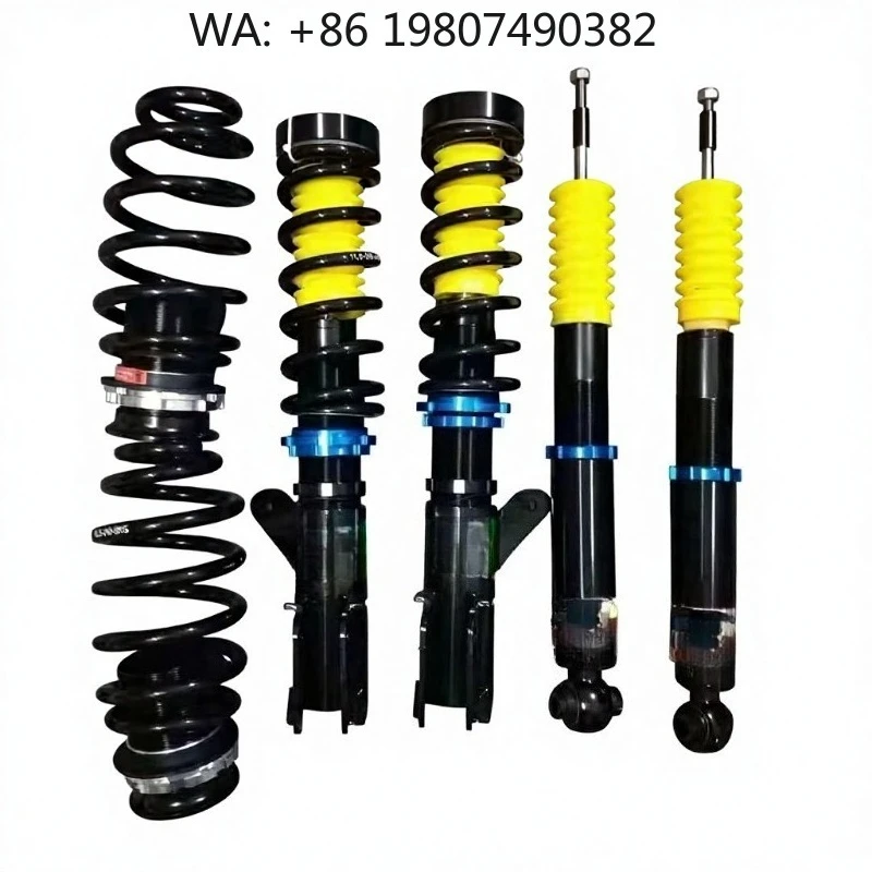 

Heavy Duty Street Coilover Suspension Kit, Adjustable Spring Preload, Anti-shock Structure, Universal Aftermarket Chassis Damper
