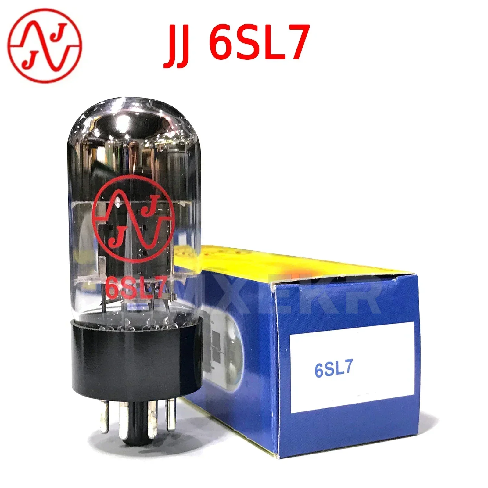 

JJ 6SL7 Vacuum Tube Replaces 6N9P ECC35 HIFI Audio Valve Electronic Tube Amplifier Kit DIY Factory Test and Match Quad