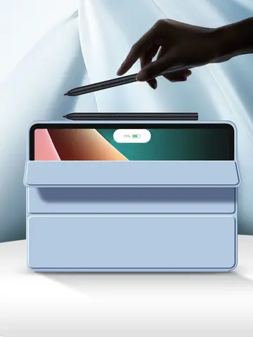 For Xiaomi Mi Pad 8 7 6 Pro 5 11.2 Case Redmi pad SE 11 10.6 8.7 2 pro 12.1 Auto Wake up & Sleep Silicone Cover Support Charging