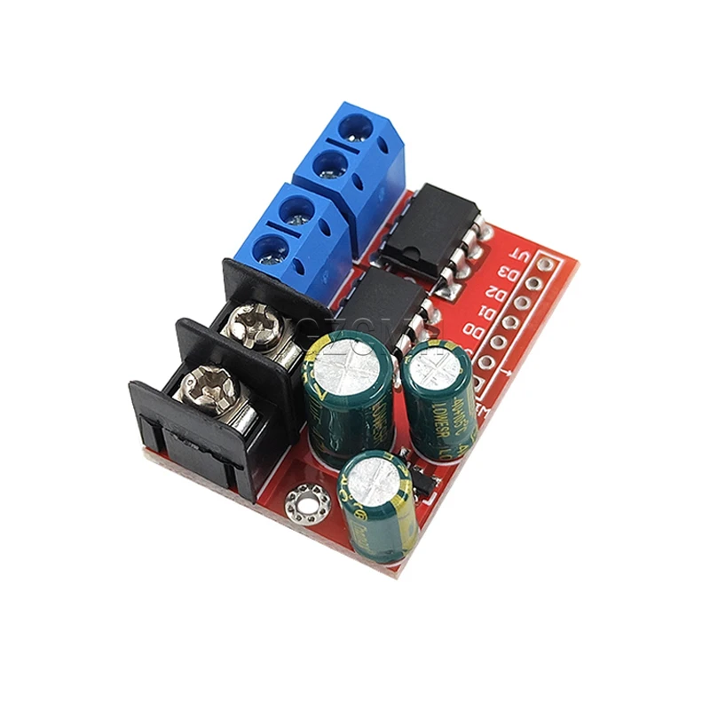 5A Dual-channel H-bridge Motor Drive Dual DC Forward And Reverse PWM Speed Regulation Remote Control Relay Light Bar 5AD