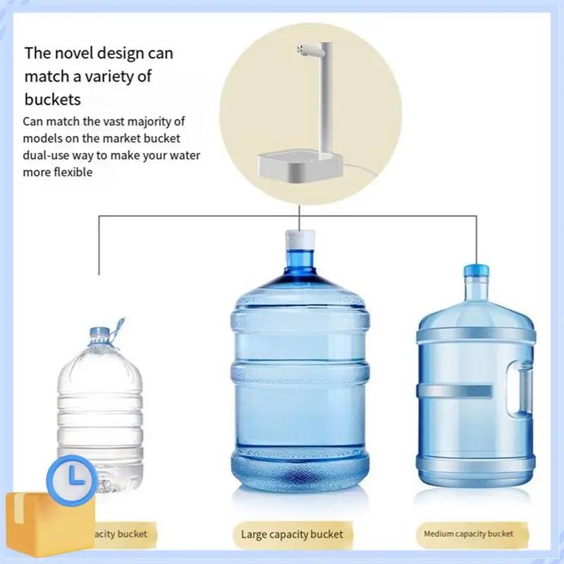 

Popular 6 Levels Of Quantitative Pumping Water Level Smart Desktop Water Pump,Portable Type-C Charging, Blue Durable Easy Instal