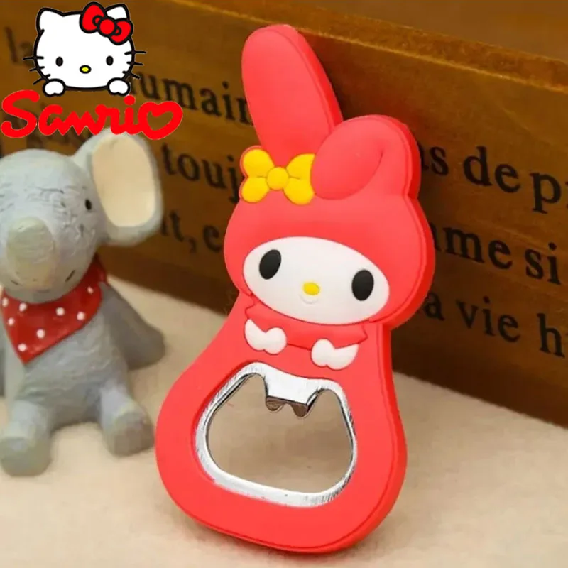 

Hello Kitty Bottle Opener Animated Doll Sanrio Cartoon Melody Hotel Home Multifunctional Beer Beverage Bottle Opener