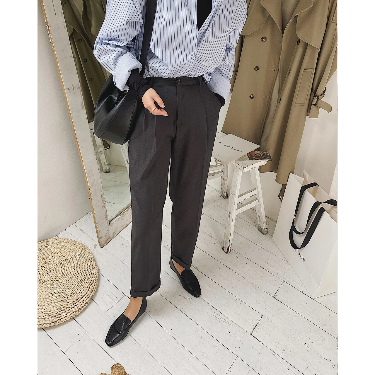 

2022 Y2k Woman Wide Leg Pant Cargo Clothes Trouser Suit Capri Urban Jeans Korean Fashion basic Spring Cheap Free Shipping Oem