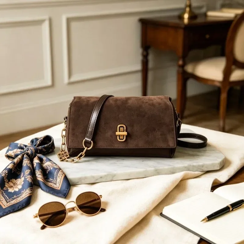 Luxury Leather Messenger Bag For Women Famous Designer Shoulder Handbag Elegant Crossbody Tote Purse