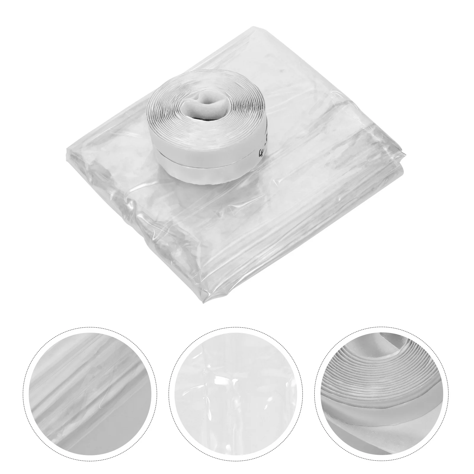 

120 X110cm Winter Outdoor Insulation Seal Film Films Clear Windshield