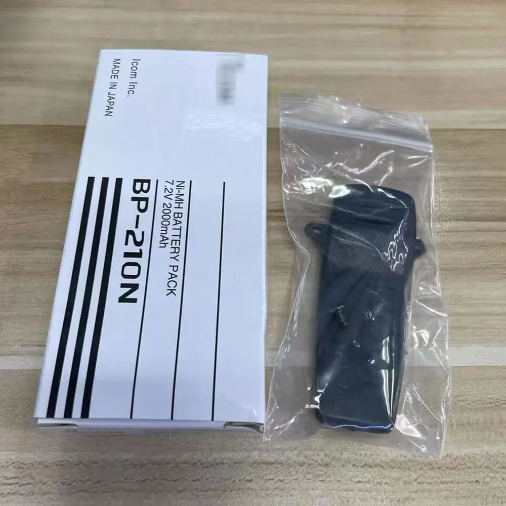 4 Uds 1650mah walkie talkie Ni-mh batería para iCom IC-209 IC-V8 IC-V82 IC-F21 IC-35FI BP210 radios