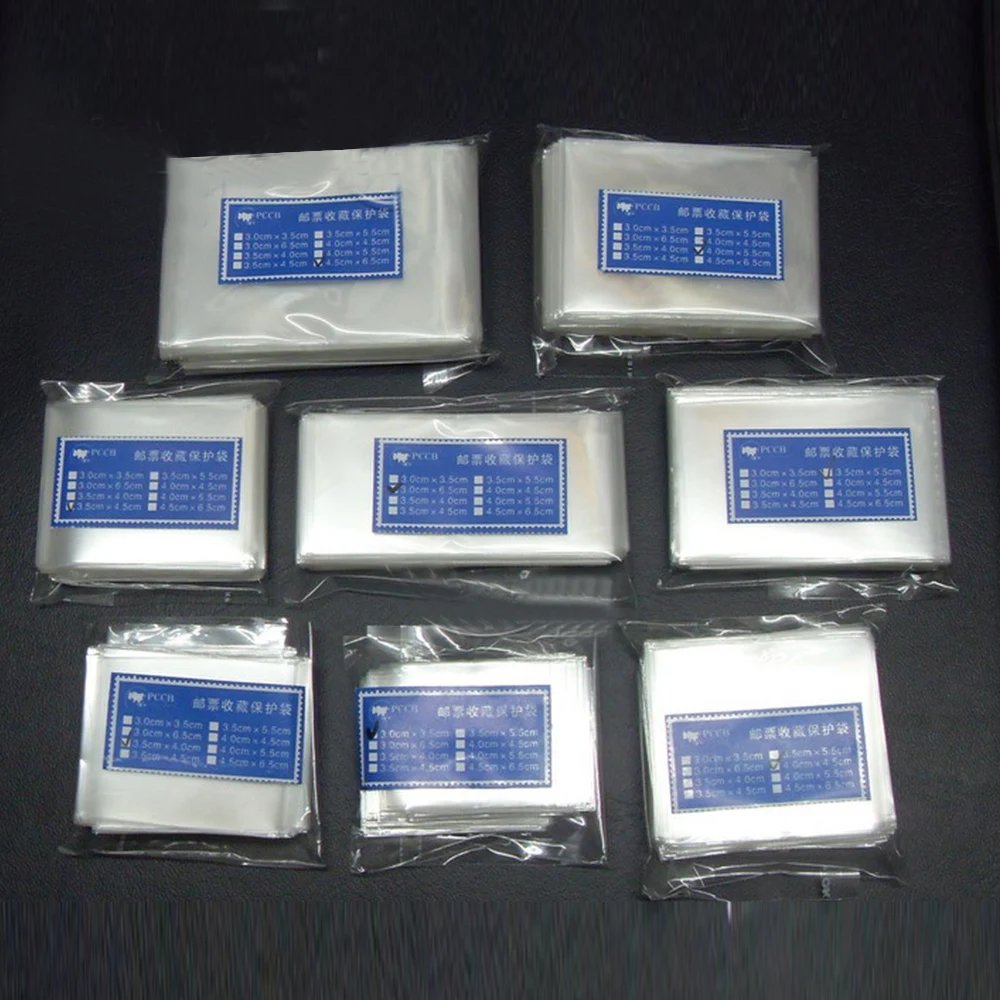 8TANProtect-Sac de Rangement Classique Cpe Opp, Couverture de Collection de Timbres, Support de Protection, Courant Utilisé