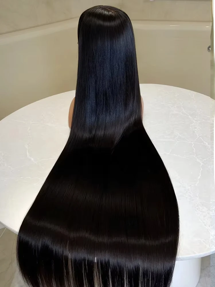 

13x4 Bone Straight Hd Lace Front Human Hair Wig 30 lnch Pre Plucked Hair Lace Frontal Wigs