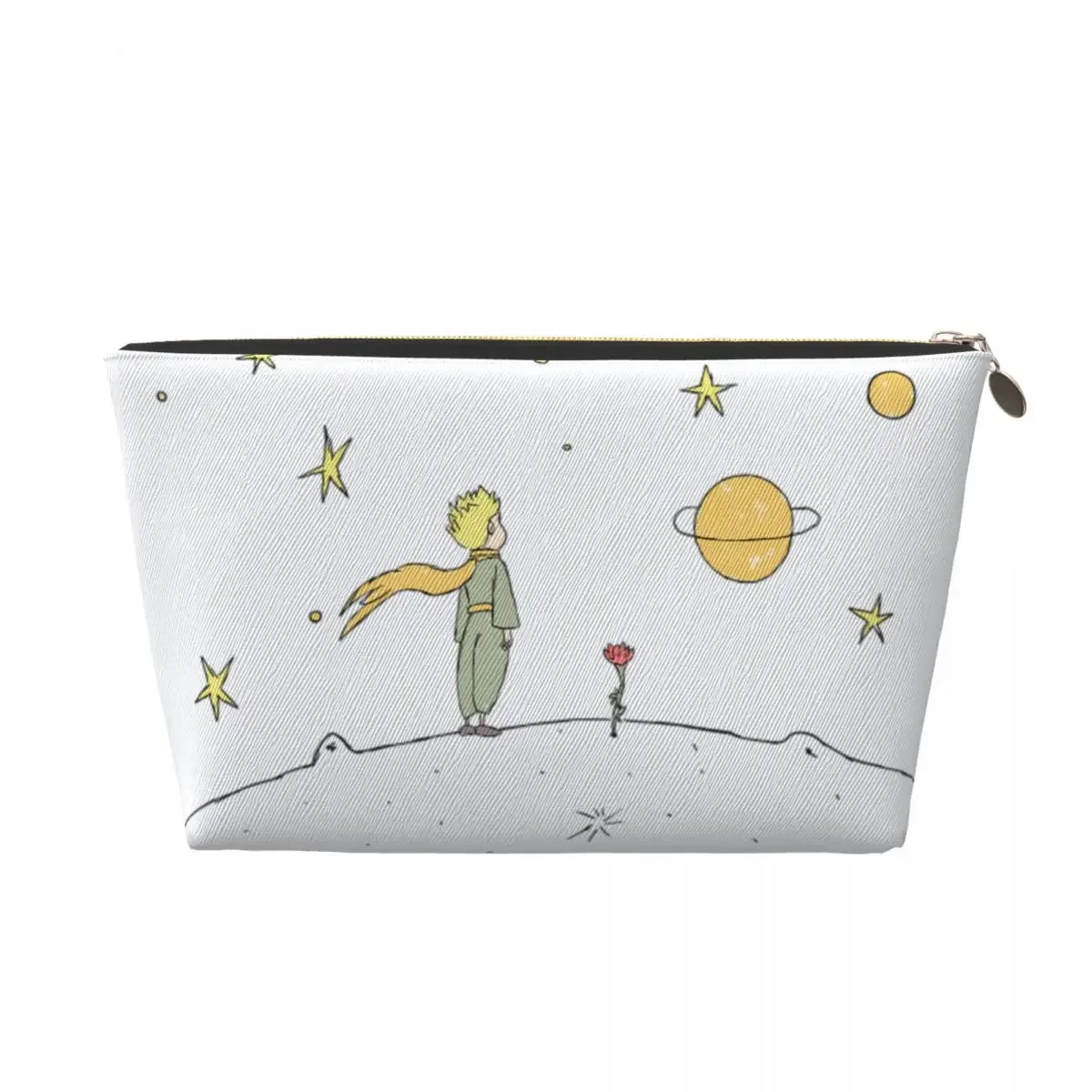 Custom Classic Fiction The Little Princes Cosmetic Bag Large Capacity France Fairy Tale Makeup Case Beauty Storage Toiletry Bags