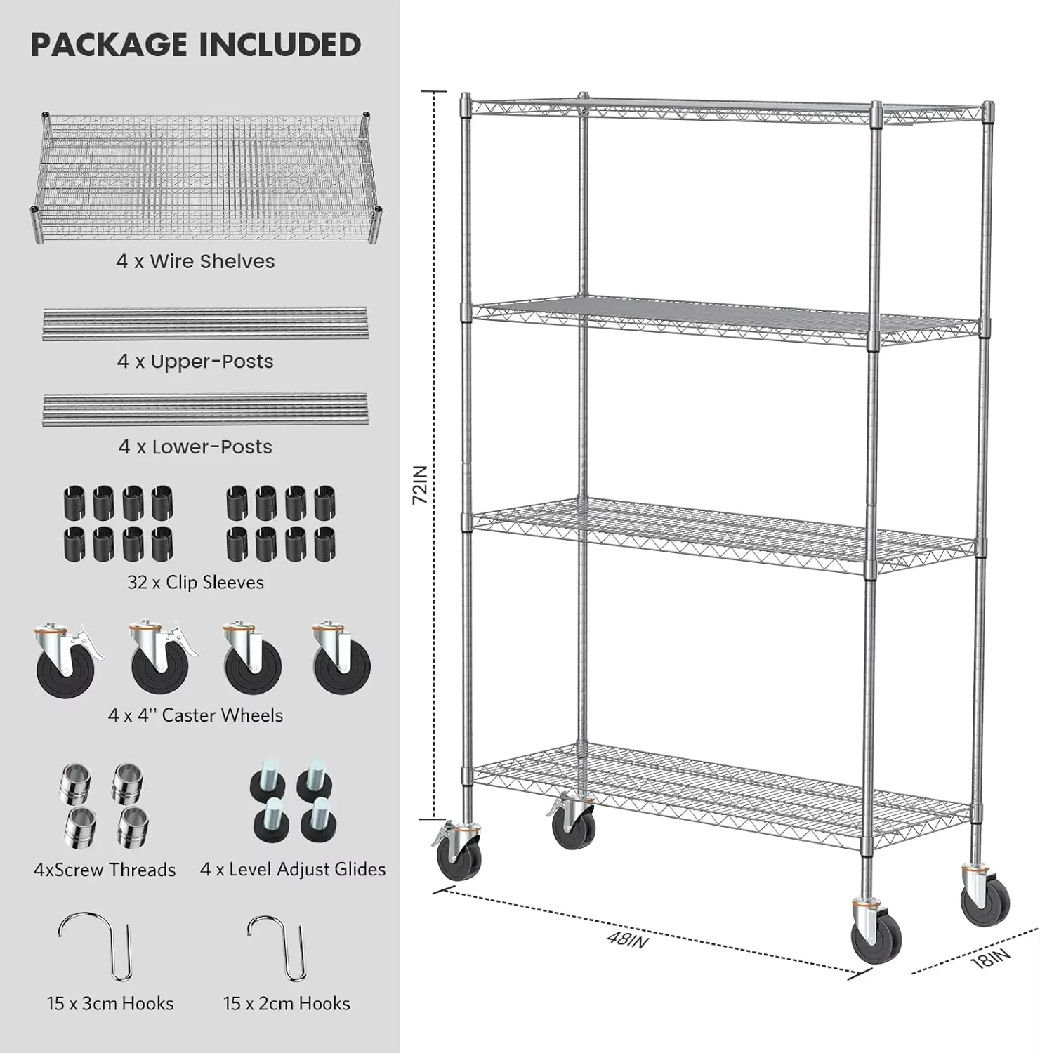 Étagère métallique robuste de  - Commercial Kitchen Units avis et prix
