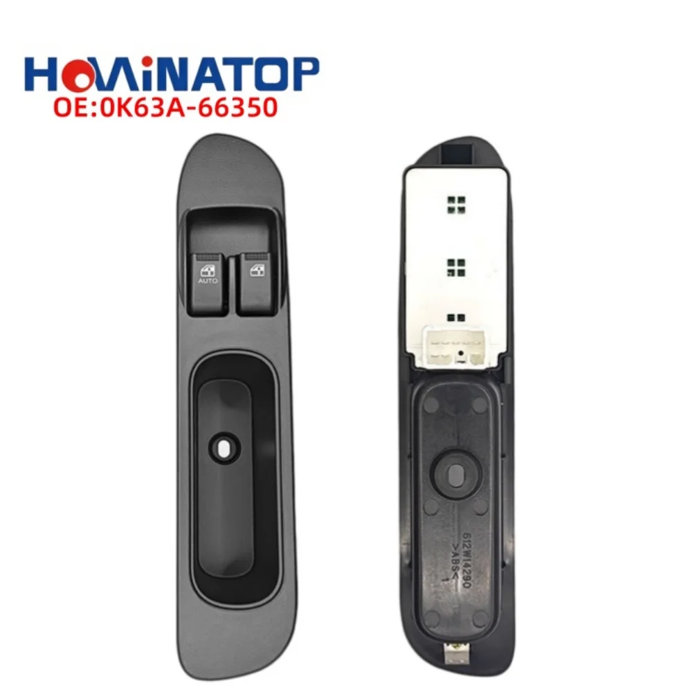 HOWINATOP 0K63A‑66350 8PIN 0K63A‑66360 5PIN Power Window Switch For Kia Bongo Frontier K2700 97‑04 Sedona 01‑05 OEM Replacement