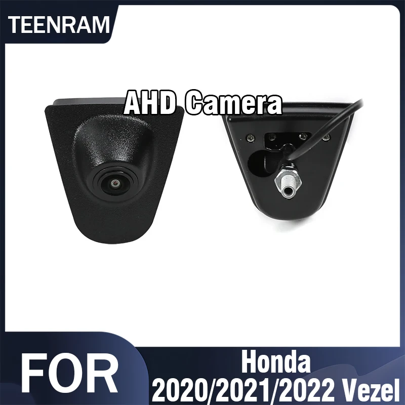 

TEENRAM for Honda 2020/2021/2022 Vezel AHD 1080P Car Front View Camera Night Vision Fisheye 150° Waterproof Parking Monitoring