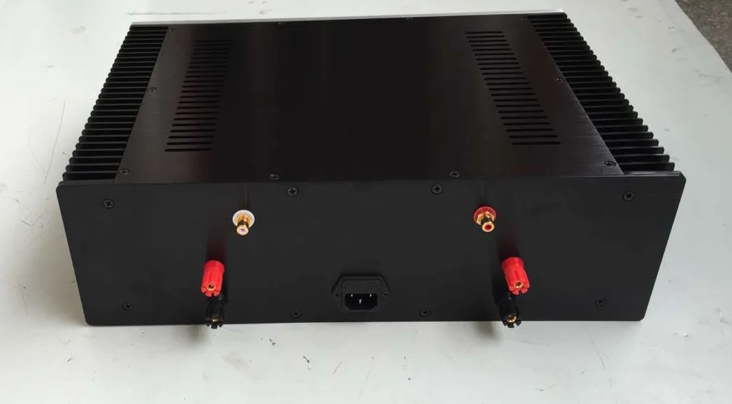 NEW 4313 Full Aluminum amplifier Enclosure chassis box with heatsink