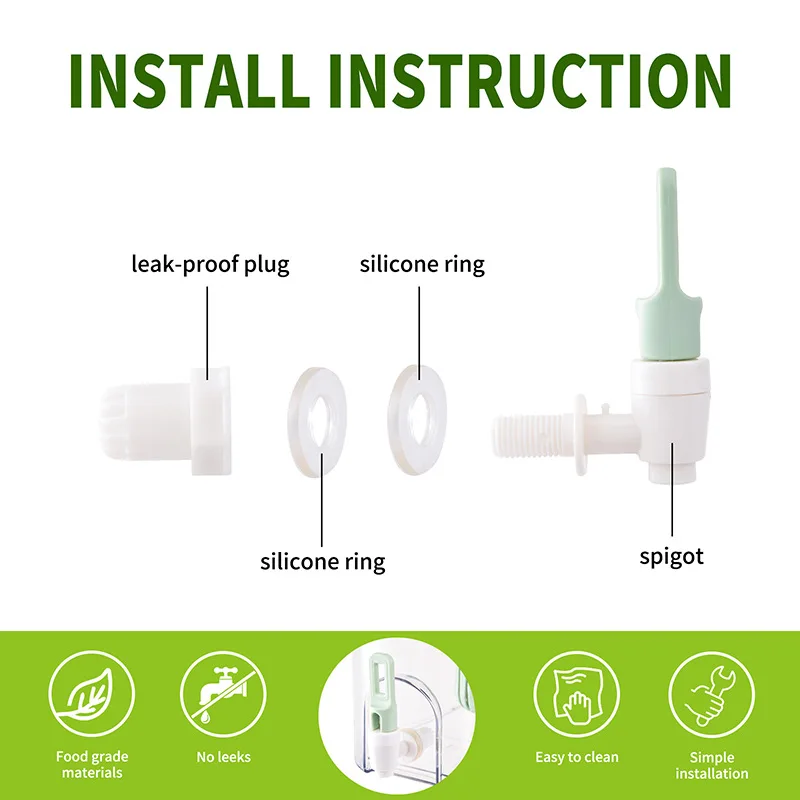 Диспенсер для воды в холодильнике большой емкости - подвесная чашка Чайник для холодной воды с краном, контейнер для модных напитков для сока/чая