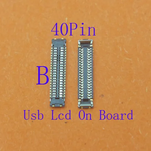 2-10 шт. USB-разъем для зарядки LCD-дисплея (FPC) для Samsung Galaxy A14 5G A146F M14 M146 F14 E146B A05 A055F, 40 контактов