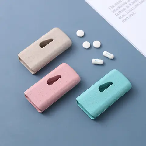 Portable Mini Tablet Splitter Medicine Cutter Home Use Handy Drug Slicer Health Dispenser Essential for Medicine Organization